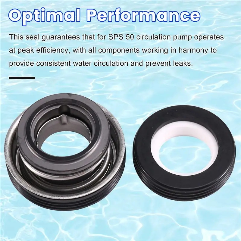 Superior-Mechanical Seal For SPS25 SPS50 SPS75 SPS100 Pool Pump Replacement Part