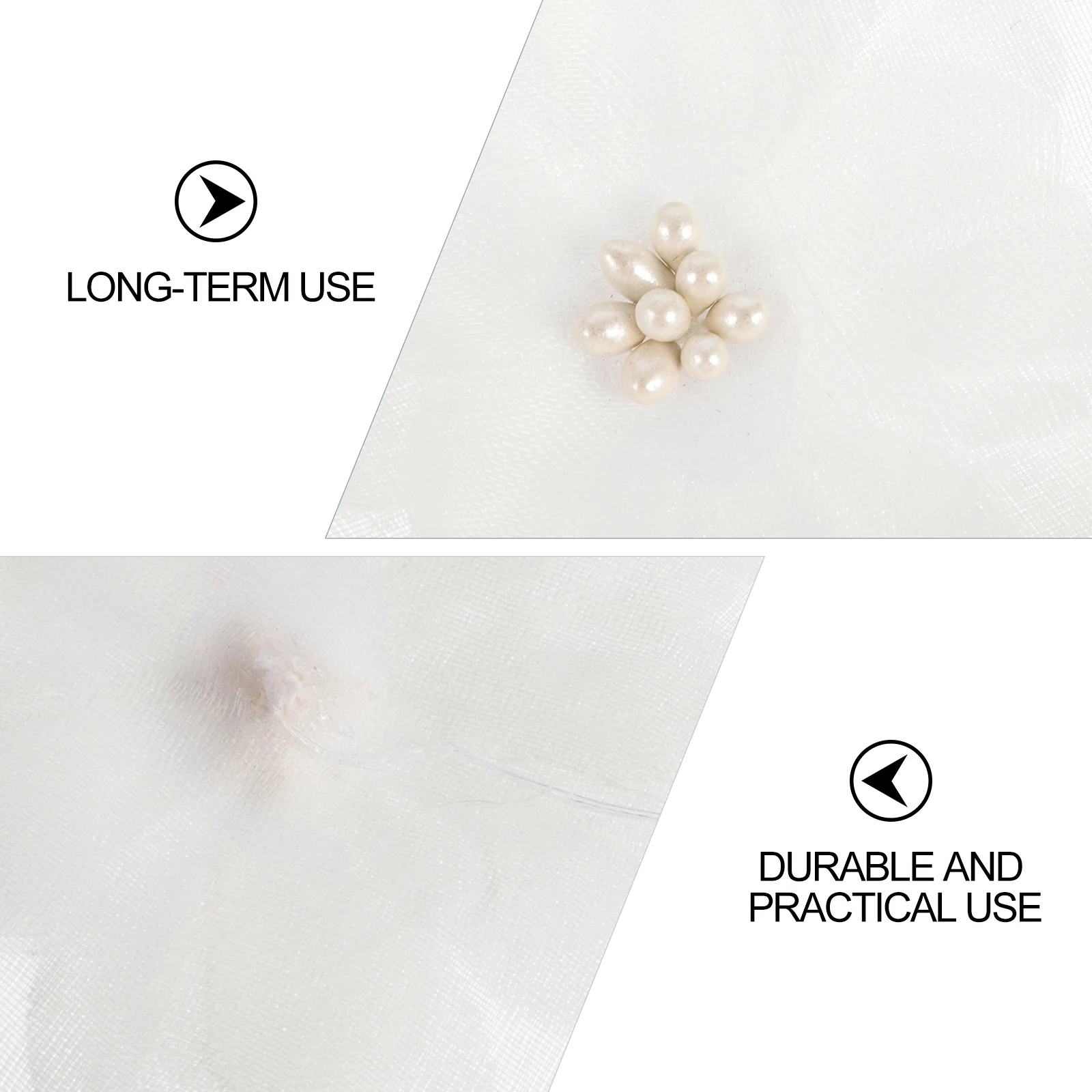

20 Pcs Five-petal Flower Auxiliary Materials Embroidery Applique Floral Cute Design Cloth Patches Polyester Yarn Sewing Decor