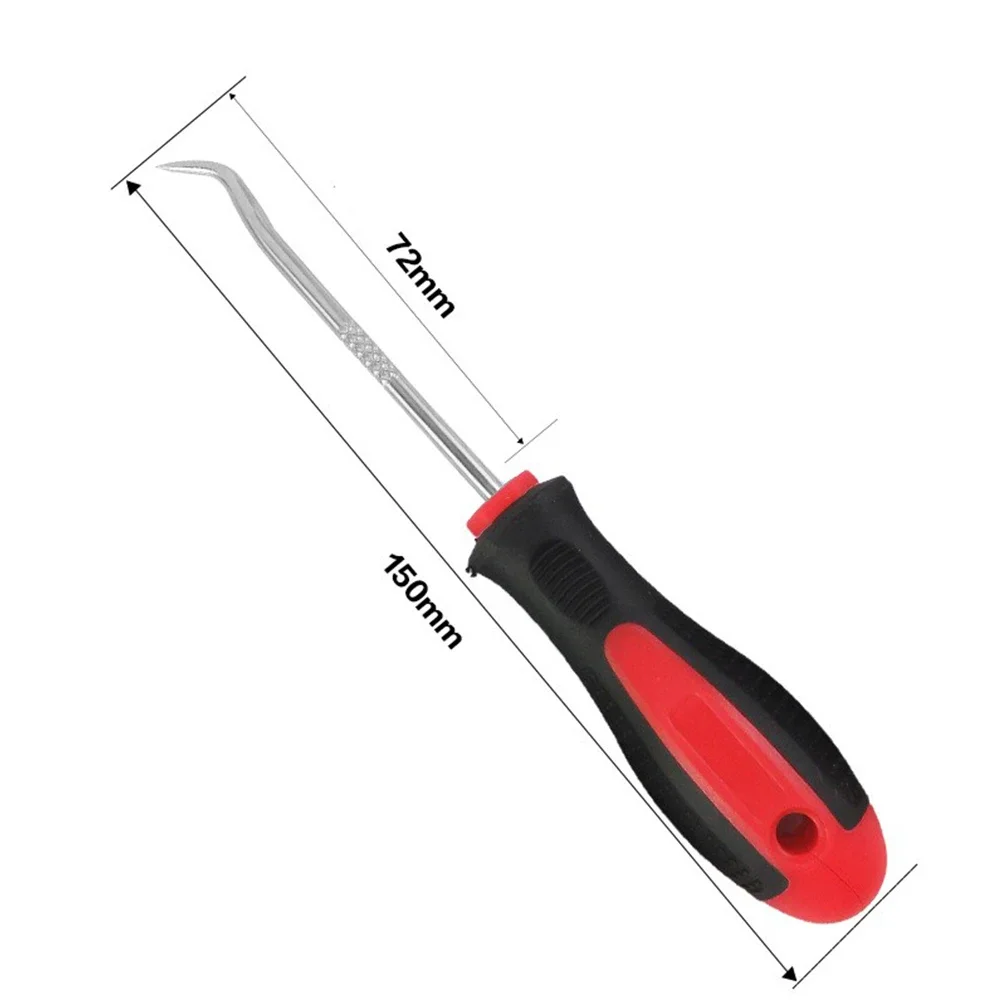1 Pc 150mm Car Pick Tools Hook Seal Screwdriver O Ring Seal Remover Tool Gasket Puller Remover Tools Auto Hand Repair Tools