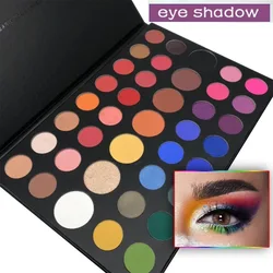 Fashion Beauty  Nude Shimmer Eyeshadow Palette Makeup 39 Color Nautral Glitter For Face Pigments Eye Shadow Cosmetics Maquillaje