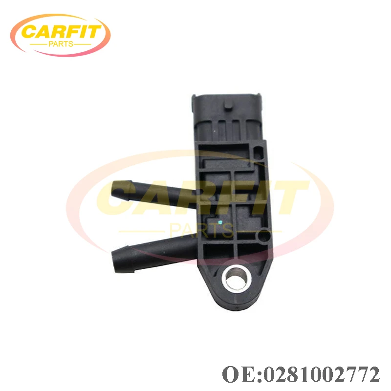 New OEM 0281002772 8200469905 DPF Different Exhaust Pressure Sensor For Renault Nissan Qashqai X-Trail Vauxhall Opel Auto Parts