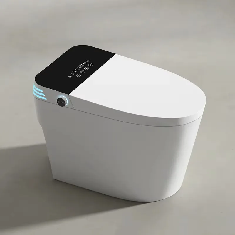 MUBI الطابق الخيالة مرحاض كلوسيستول الحمام قطعة واحدة الكهربائية التلقائي دافق بيديت المرحاض Tankless مرحاض ذكي