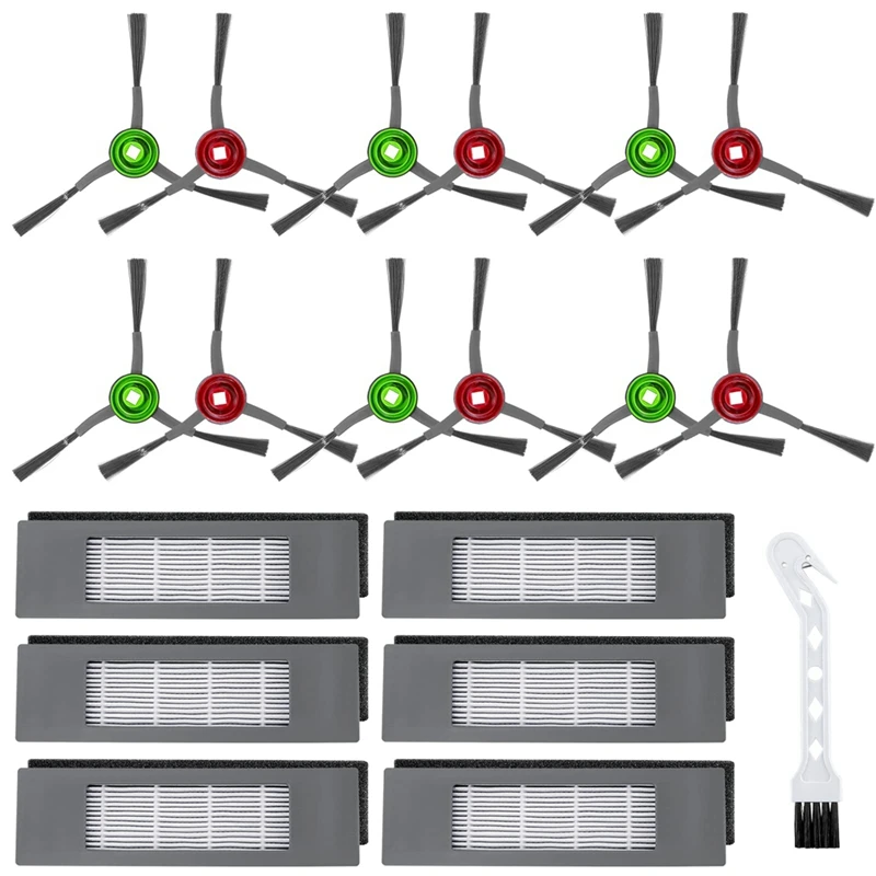 Vacuum Cleaner Side Brush HEPA Filter Accessories Kit Compatible For Ecovacs T8aivi T8max N8pro