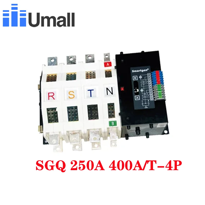 SGQ 250A 400A/T-4P Generator Parts ATS Switch Automatic Transfer Smartgen Controller