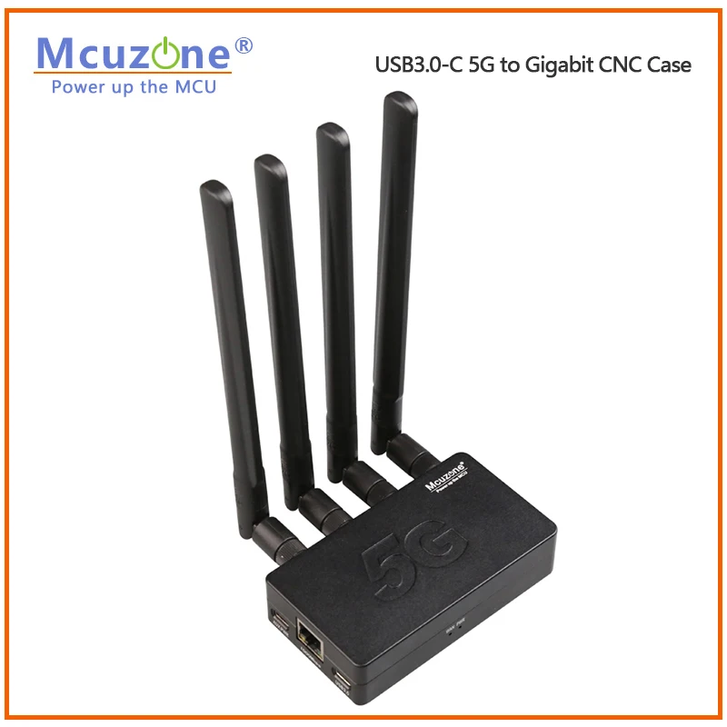 5G M.2 to 2.5G Ethernet(RJ45) USB3.0-C CNC Case,Support RM520N-GL,RM510Q-GL and RM500Q-GL/CN,win10/11,MacOS, Ubuntu,RTL8125