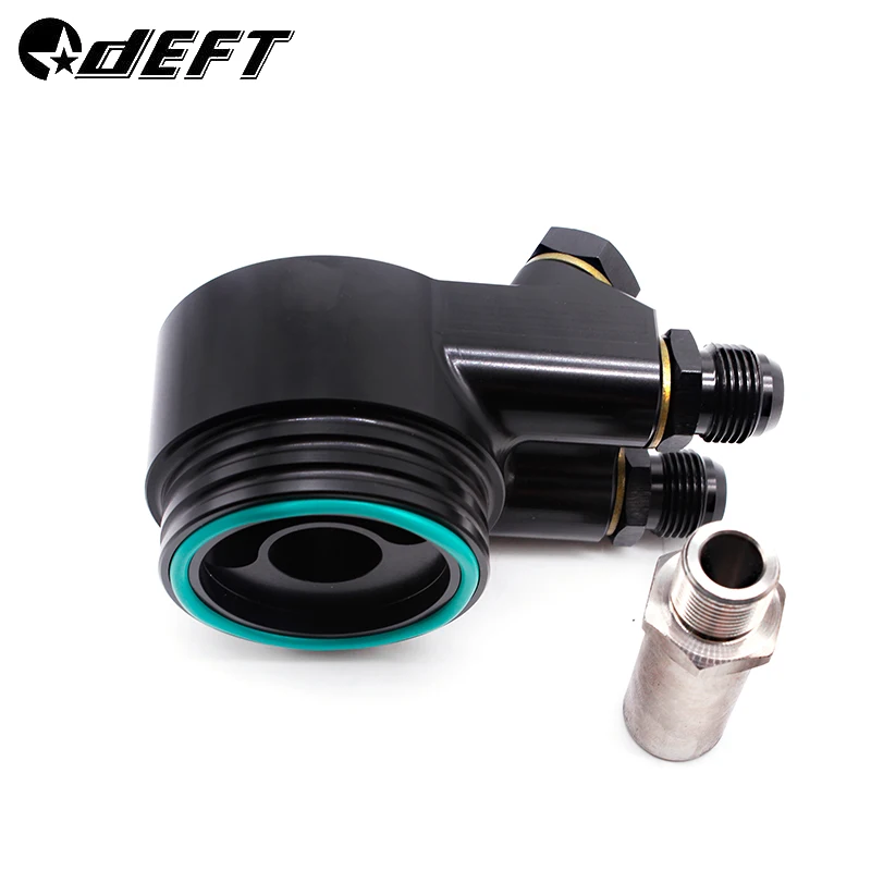 DEFT Oil Filter Sandwich Adapter Aluminum Alloy Oil Cooler Plate Kit For  Honda Civic 10th Generation