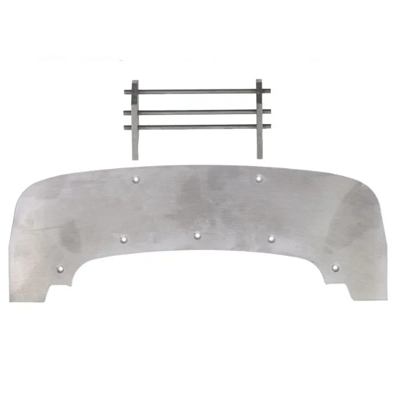 Steel Front Bumper Chassis Armor Protector Anti Skid Plate for ARRMA 1/7 Felony Infraction Limitless RC Car