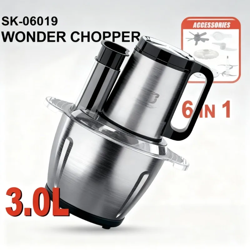 Home 5L Multifunctional Meat Grinder for vegetable cutting, chopping, and mixing