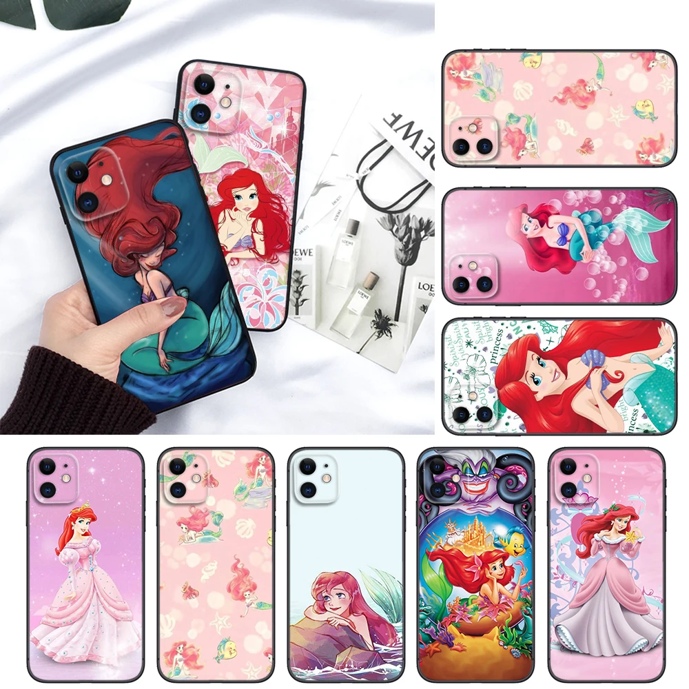 Mermaid pattern Soft Case for Redmi Note 11 11S 10 10T 10 Pro Max 10S 9T 9 9S 8 8T 7 Xiaomi Mi 11 11I 12 12X