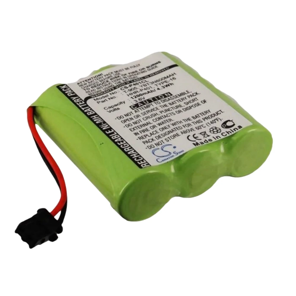 Sager용 Ni-MH 무선 전화기 배터리, 3.6V, 1200mAh, 호환 모델: SPP-88960