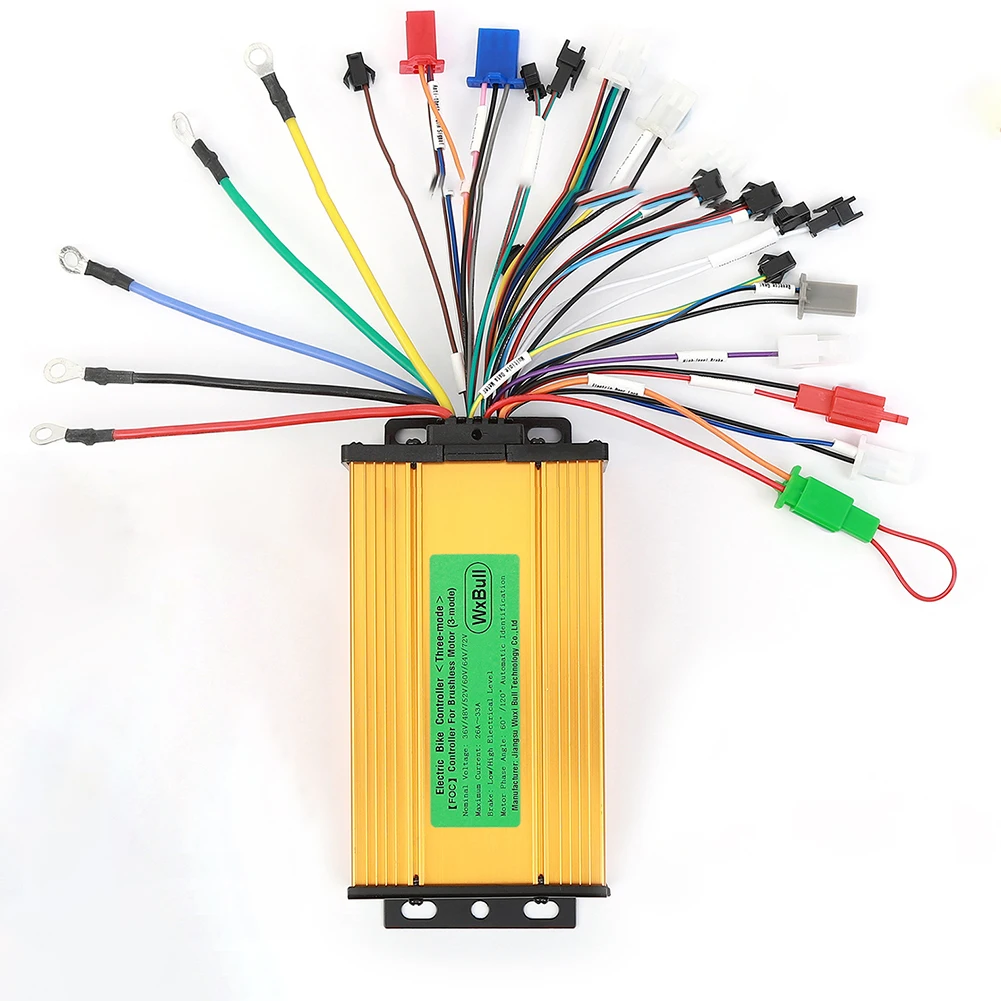 

For Electric Bicycle 750W 800W 1000W Brushless Controller Electric Cycling Gold Sensitive Braking Control Steady Speed Control