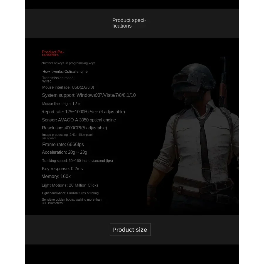 ماوس ألعاب Bloody A91 سلكي USB برمجة اليد اليمنى موازنة RGB كتلة ضوء Strike1Khz Esports ماوس ألعاب 4000 ديسيبل متوحد الخواص