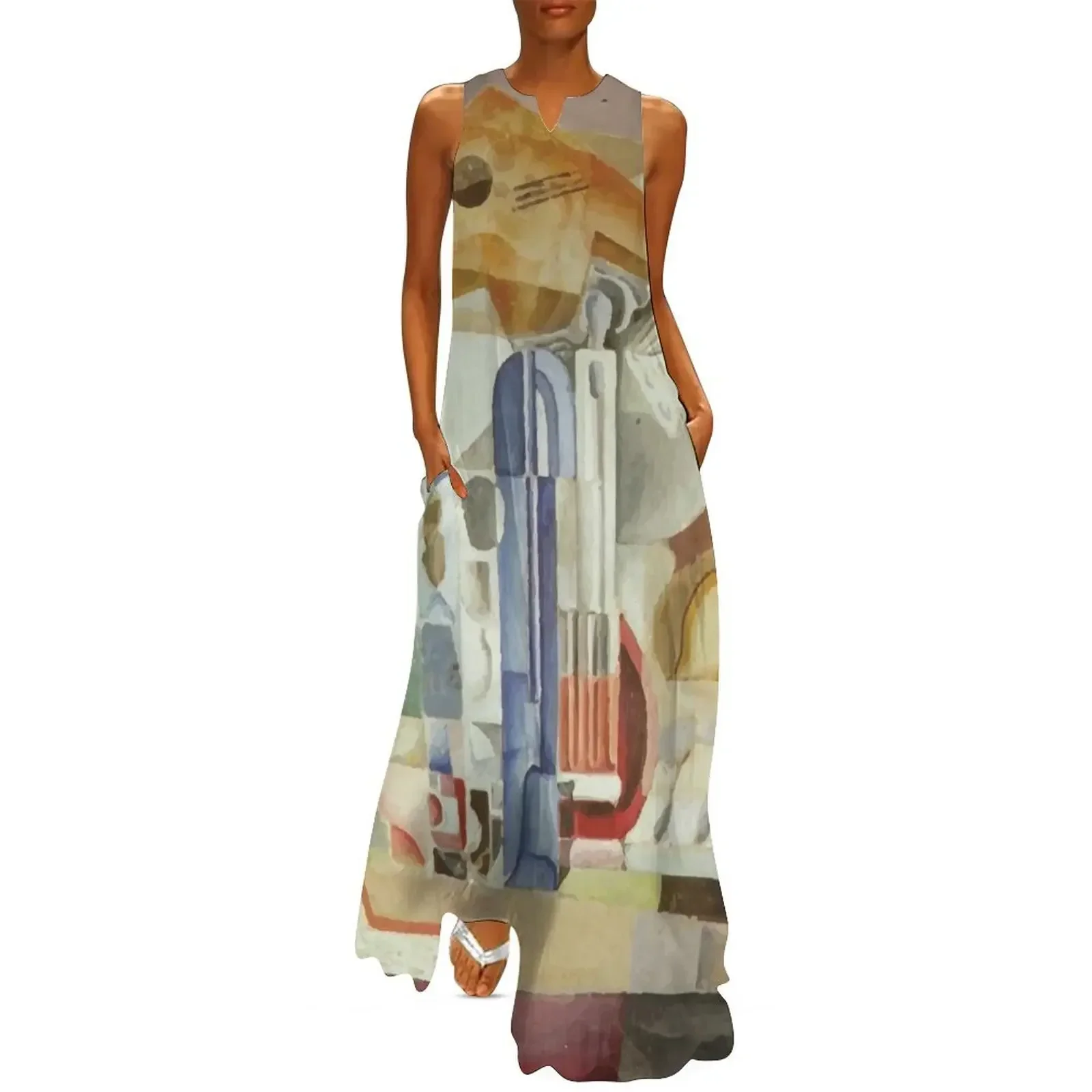 

Salvador Dali Crystalline Still Life Long Dress dresses korean style Dress