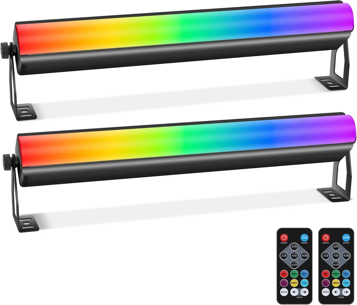 

Светодиодная панель для сцены, 40 Вт, 108 светодиодов RGB+W, DMX-панель с отсоединяемой крышкой, 2-в-1: пиксельные и стробоскопические световые эффекты, управление по пульту ДУ