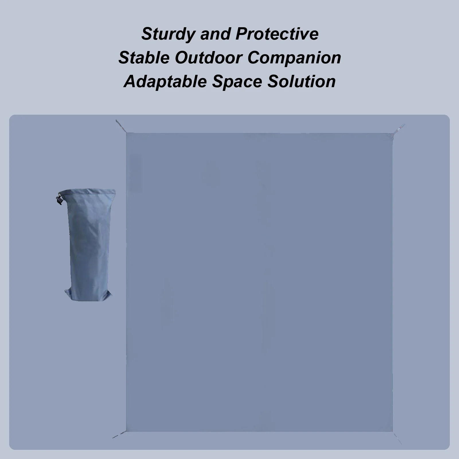 

Camping Floor Mat Foldable Ground Mat For Camping Tear-Resistant Quick-Drying Rugs With Storage Bag Sleep Pad For Porch Hiking