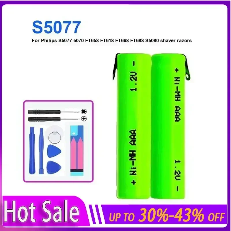 

Electric Shaver Battery For Philips S5077 5070 FT658 FT618 FT668 FT688 S5080 S5081 S5090 S5095 YS534 YS536 S5077