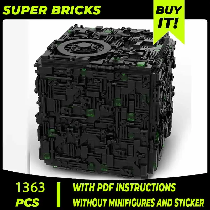 Moc Building Bricks Popular Star Game Model Micro Borg Cube Technology Modular Blocks Gift Christmas Toys DIY Sets Assembly