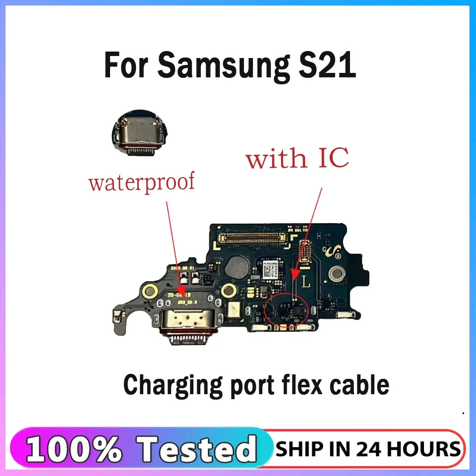 

Для samsung galaxy S21 G991B порта зарядки питания и громкости, гибкий кабель для материнской платы, замена гибкого зарядки через USB