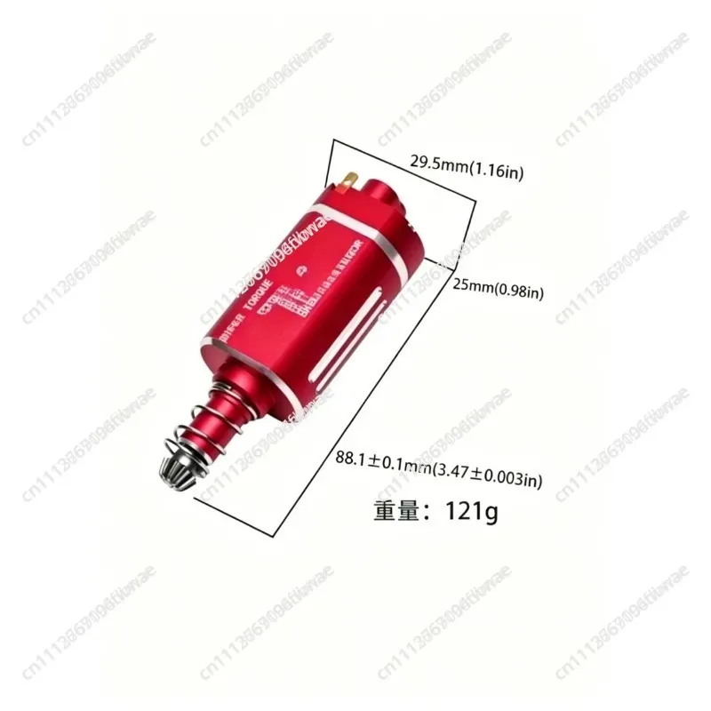 NBF 5.0 Manufacturer Wholesale 480 Brushless Motor Perfect For Airsoft Weapons M16/M4/MP5/G3/P90 V2 Gearboxes Gear Box