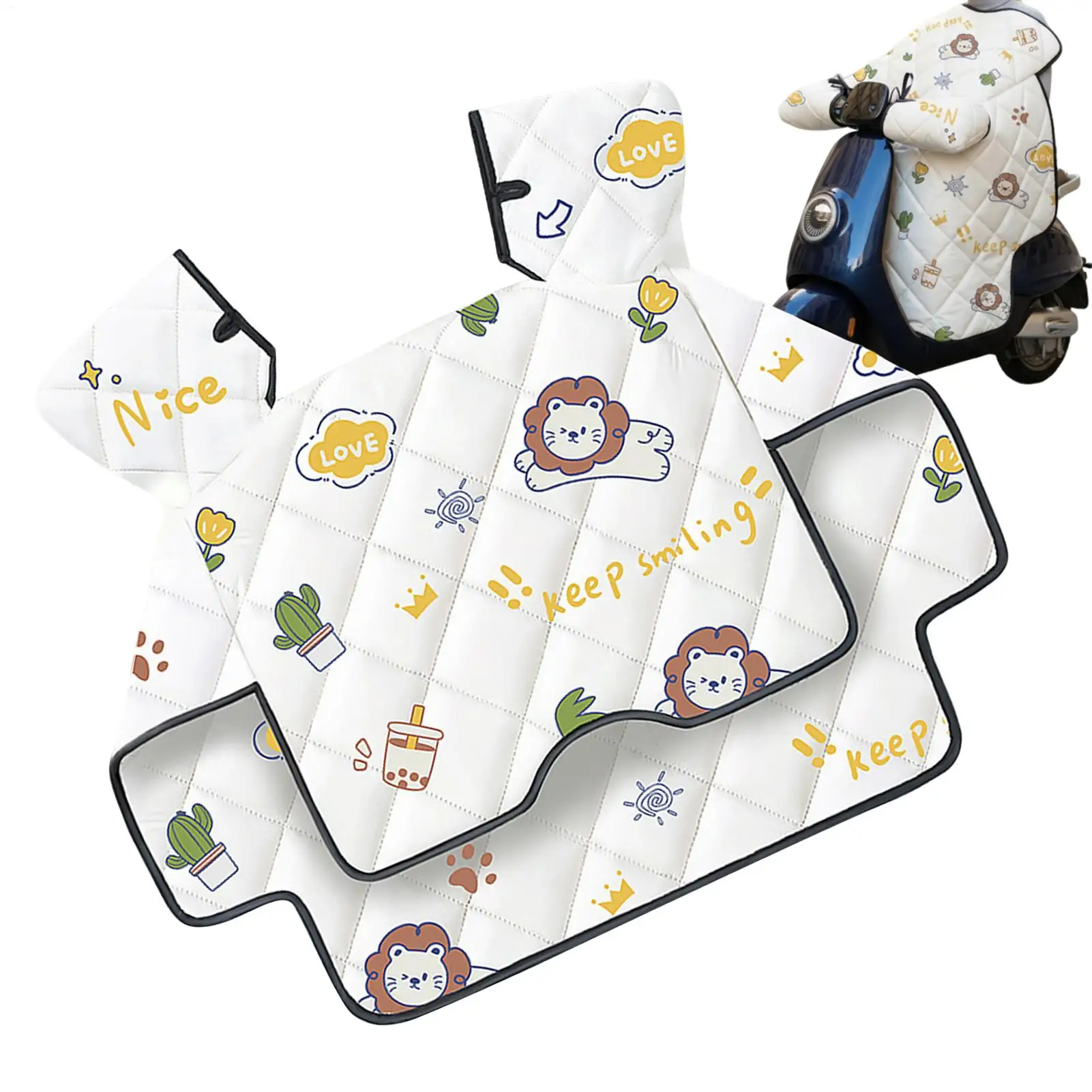 Para invierno Scooter cubierta de pierna invierno térmico rodilla colcha motocicleta cubierta de pierna cálida para hombres mujeres caminar escalada ciclismo