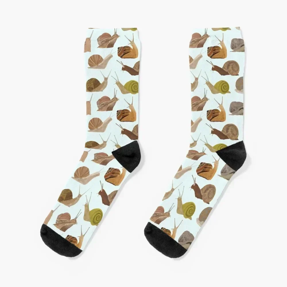 Snails Socks christmas gifts anti slip football Socks Girl Men's