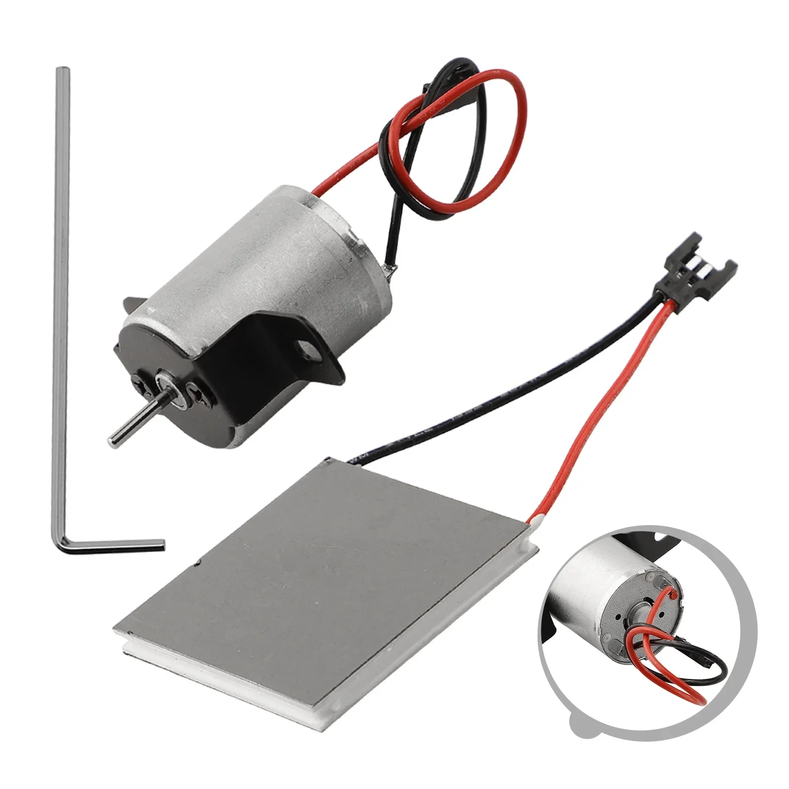 Fireplace Fan Motor And Power Generation Sheet Chimney Stove Fan Replacement Kit For Home Improvement  Accessory