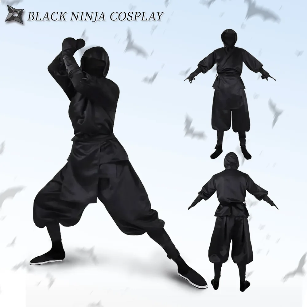 

Костюм самурая Bla Ninja, ролевой костюм для косплея на Хэллоуин, одежда для выступлений, женский традиционный китайский этнический сценический костюм