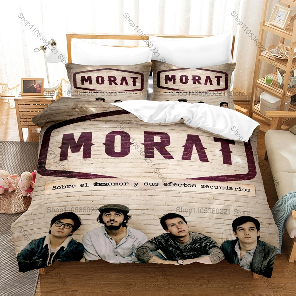 Personality Morat Band Music New Bedding Set Pop Rock Band Duvet Cover Pillowcase Bed Set Single Twin Full Queen King Size For F