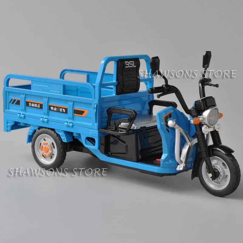 

1:12 масштаб, литая под давлением модель мотоцикла, игрушки, мотор-переноска, трехколесный велосипед, миниатюрная копия звука, свет