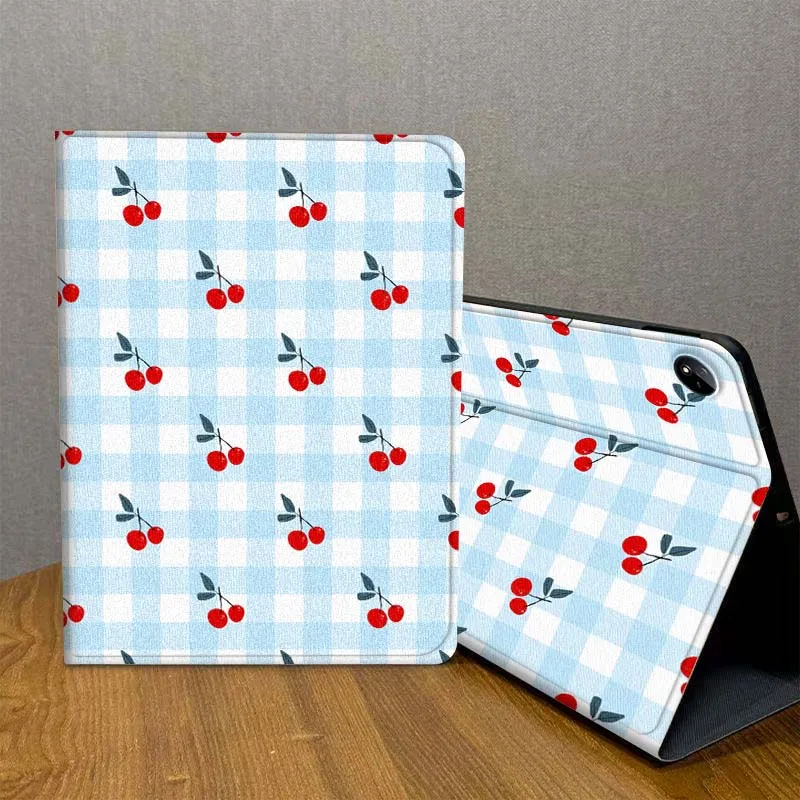 

Cherry Pattern Creative Design For Vivo IQOO Pad2 Pad3 Pad5 Air SE Pro 12.1 12.3 13 11.5 11 inch Tablet Case