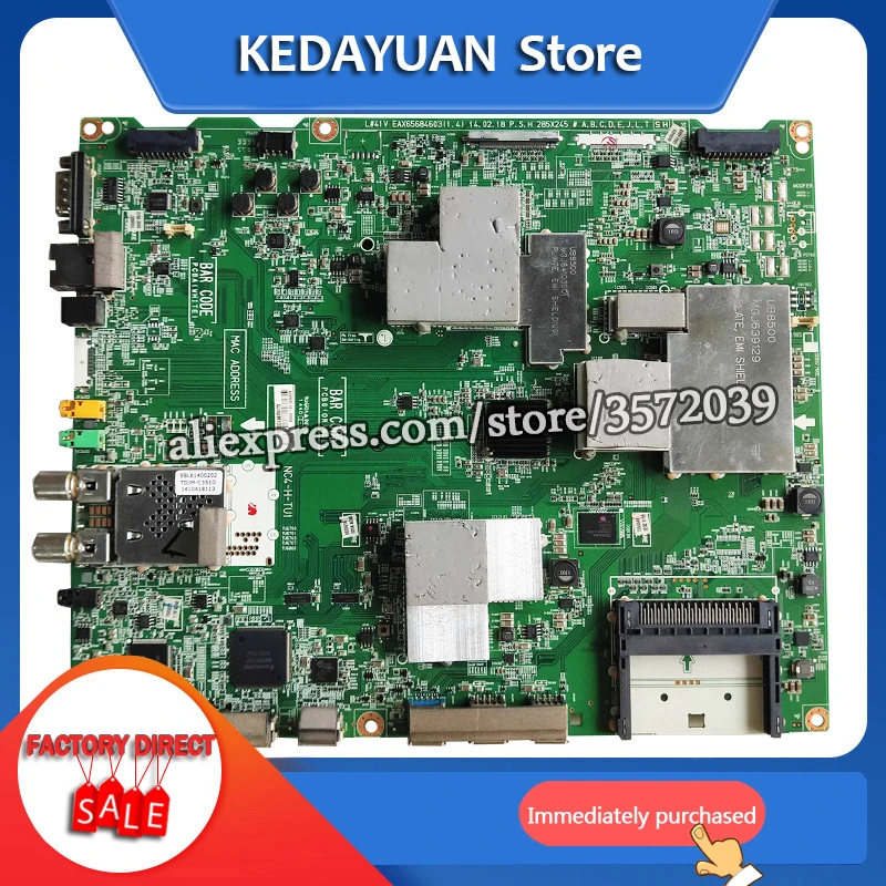 free shipping 100% test working for   55UB8800-CE  LCD TV Power board EAX65684603(1.4) working LC550EQE scren