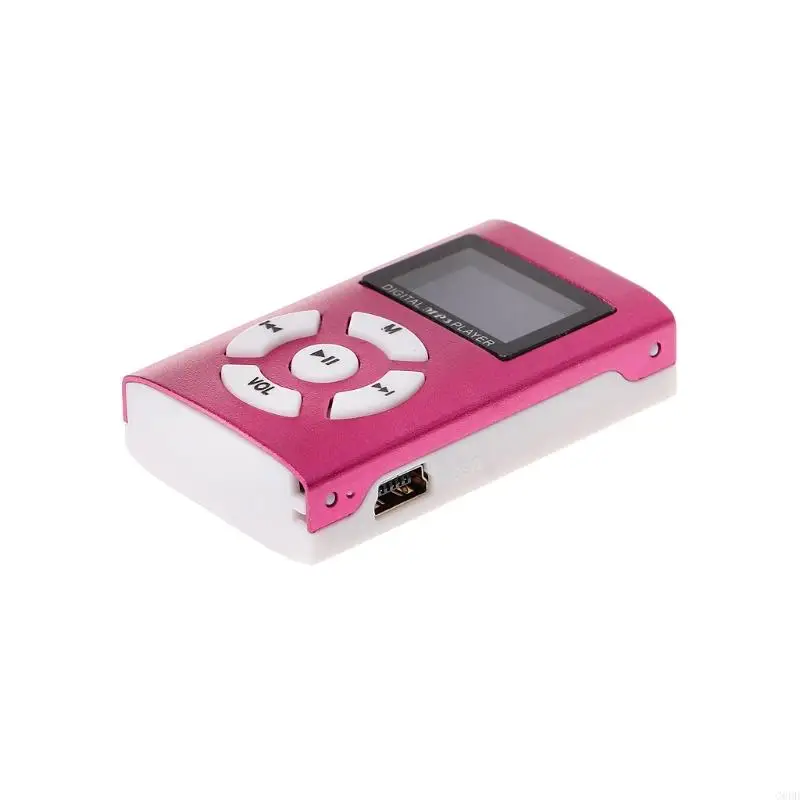 G6DD MX-808ミニUSBアルミニウムLCDスクリーン32GBマイクロSD TFカードデジタル音楽mp3