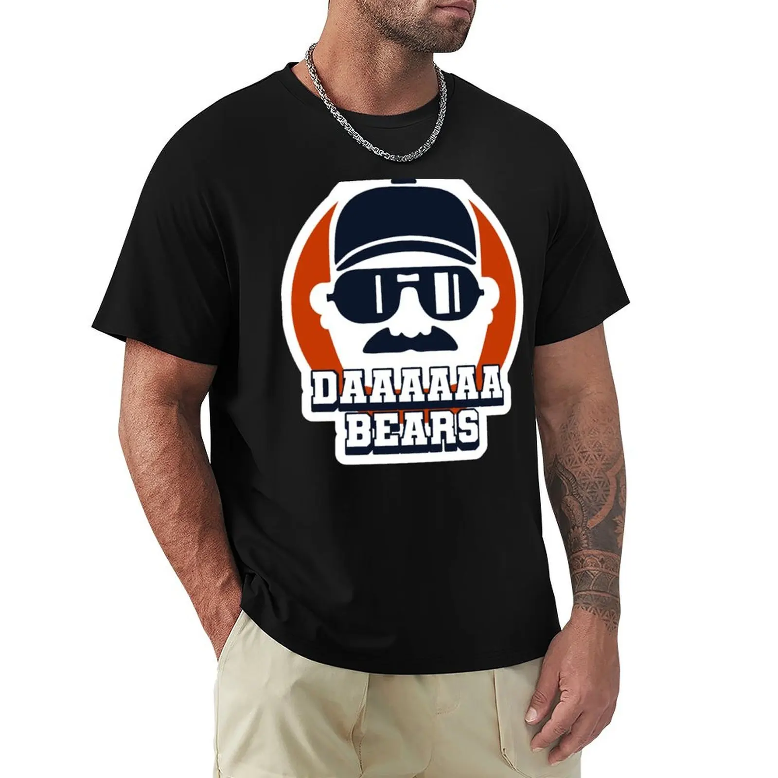 Da Bears Ditka T-Shirt t shirts for man cotton soft T-Shirt