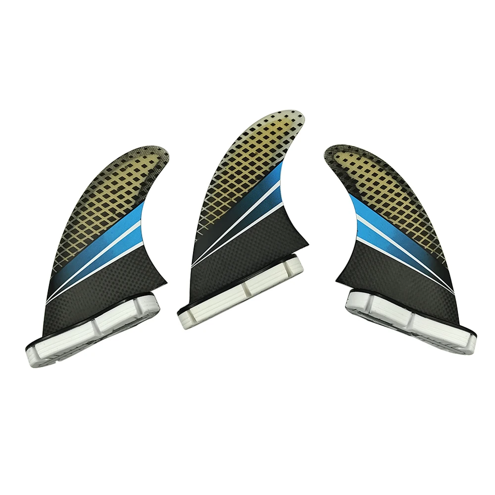 

Surfboard Fins g7 Flowing Fins PERFORMER PC CARBON TRI FIN UPSURF FCSⅡ L Thruster Surf Fins Stabilizers For Surfing