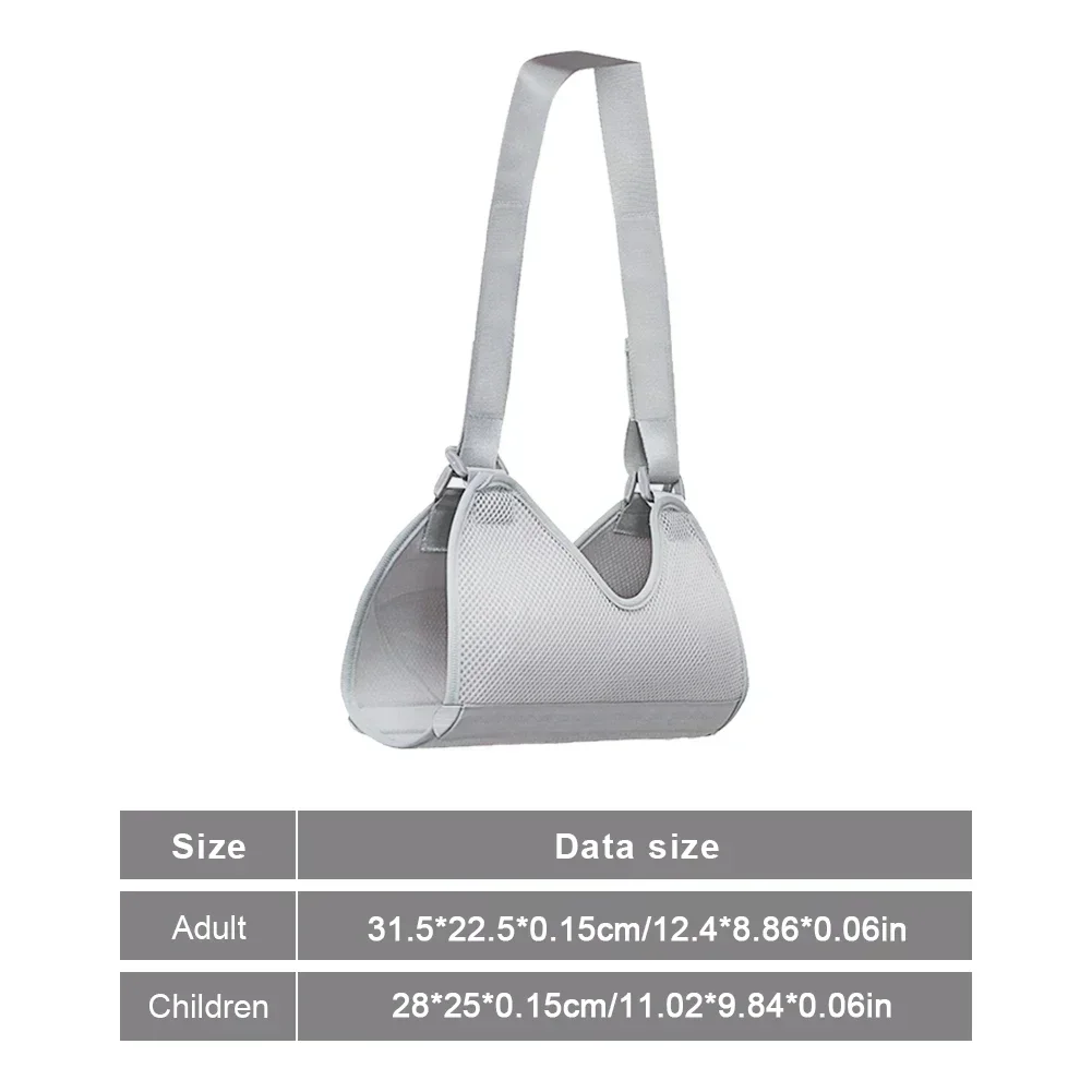 دعم ذراع حبال الساعد - حزام شبكي مسامي لجراحة الكسر، تثبيت بعد العملية الجراحية يناسب الأطفال والكبار #5