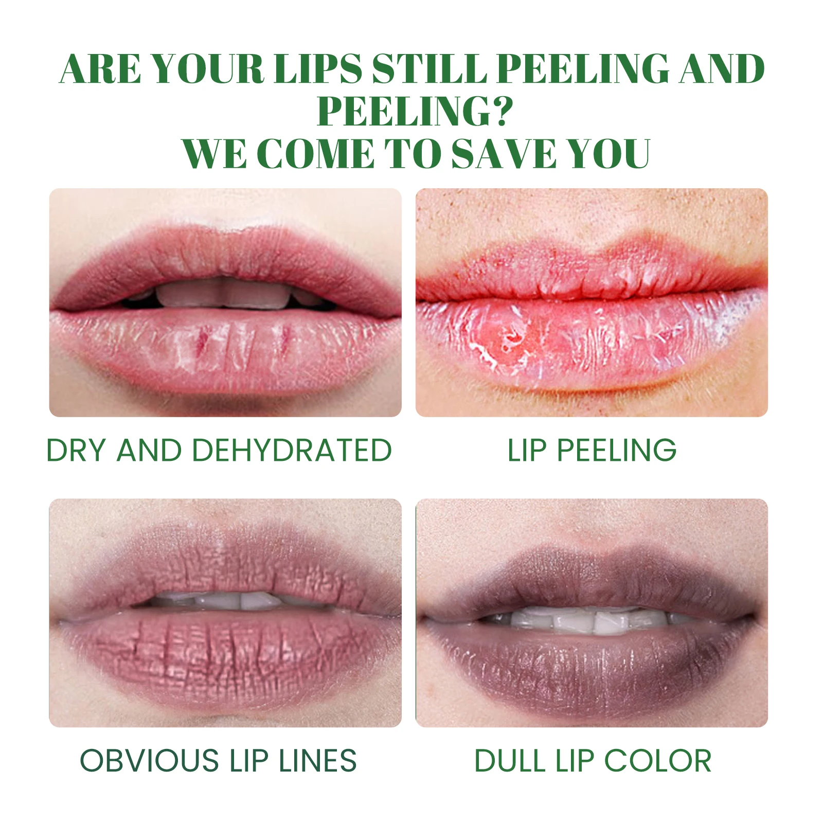 EELHOE Remove Dark LIP Balm Fade Lip Lines on Lips Exfoliating Skin Moisturizing Lips Not Greasy Lasting Lip Care Makeup Product