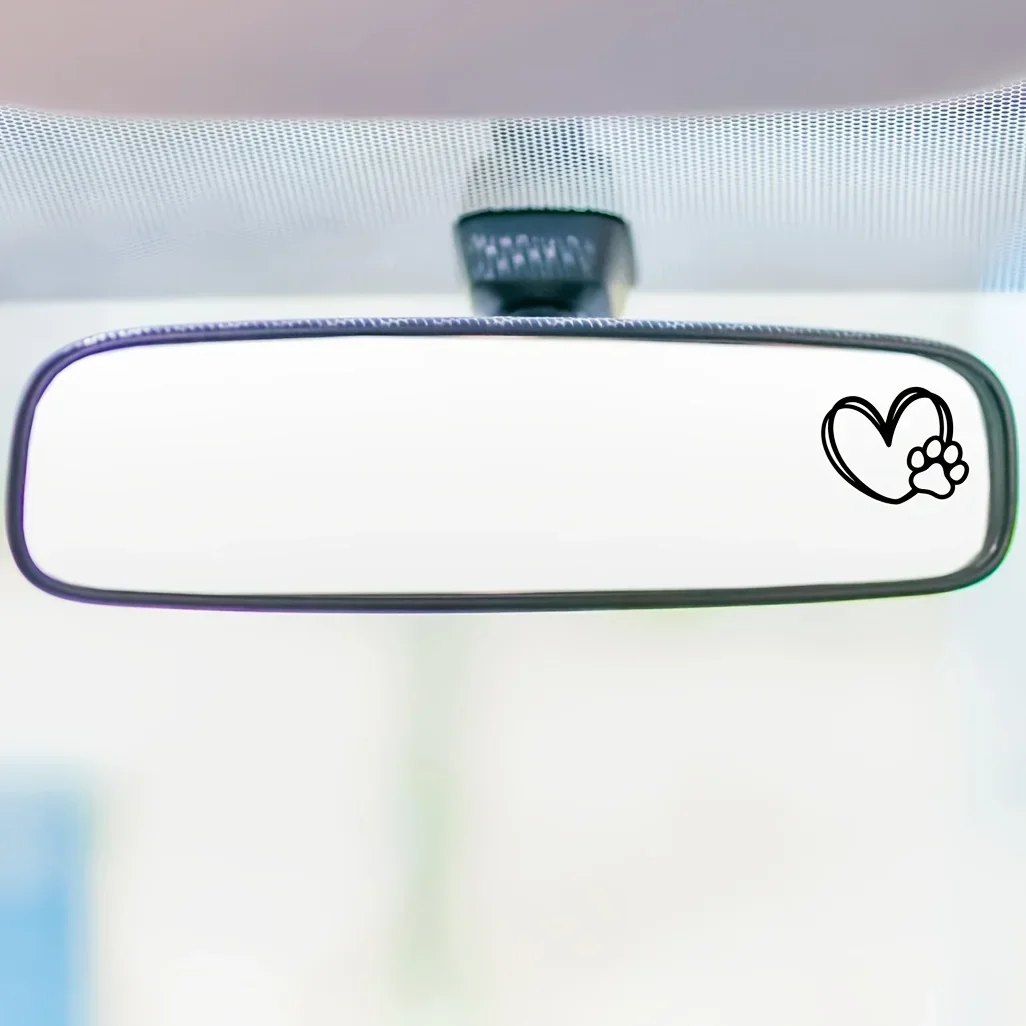 

4 шт./компл. очаровательное сердце-наклейка на автомобиль в виде лапы-идеально подходит для окон автомобиля, чехлов для телефонов, скейтбордов и рюкзаков