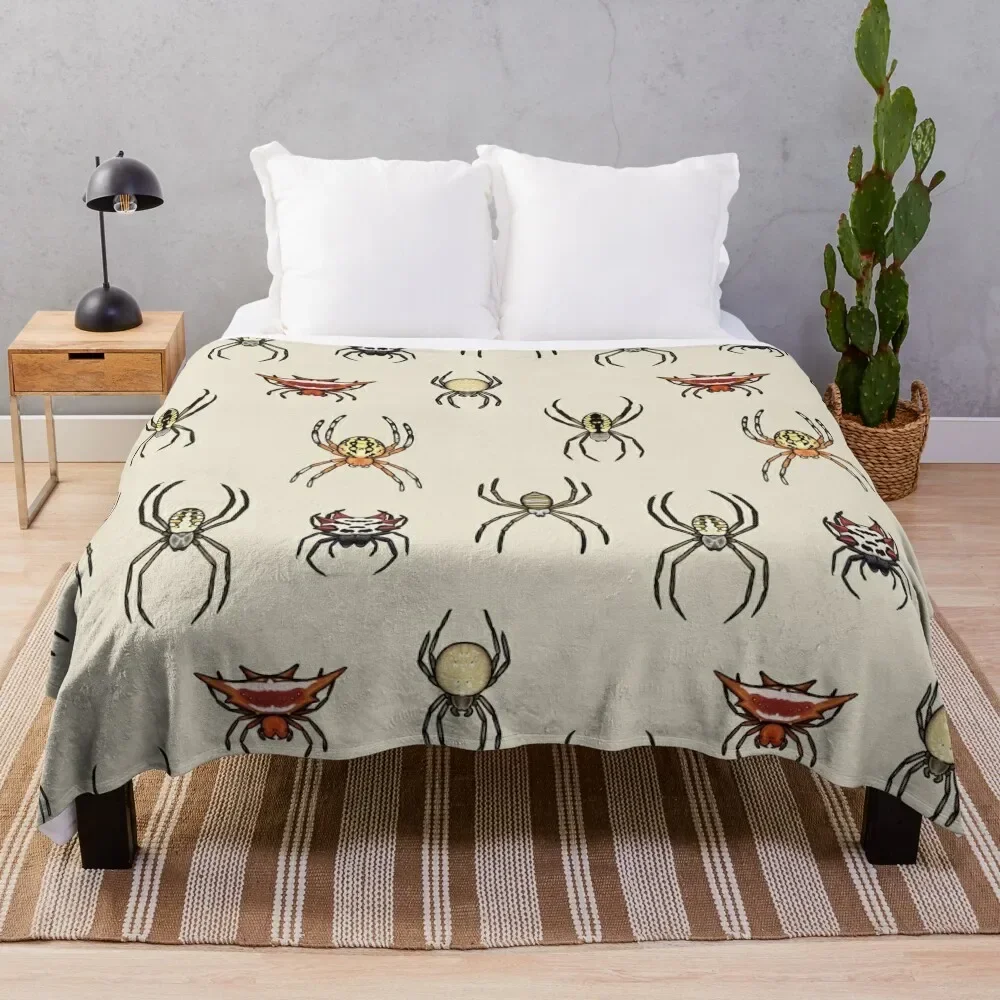 Orb Weavers Throw Blanket Blankets Sofas Of Decoration Flannels Soft Big Blankets