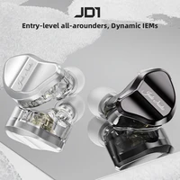 FiiO/JadeAudio JD1 controlador dinámico de alto rendimiento estéreo de graves HIFI auriculares con Monitor deportivo para juegos con micrófono