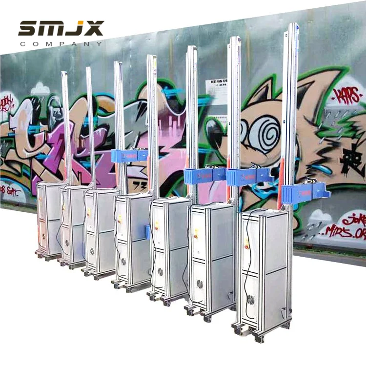 SONGMAO 20 Sq.m./H Automatic 3D Printer For Wall Painting Machine UV 3D Vertical Inkjet  Mural Robert