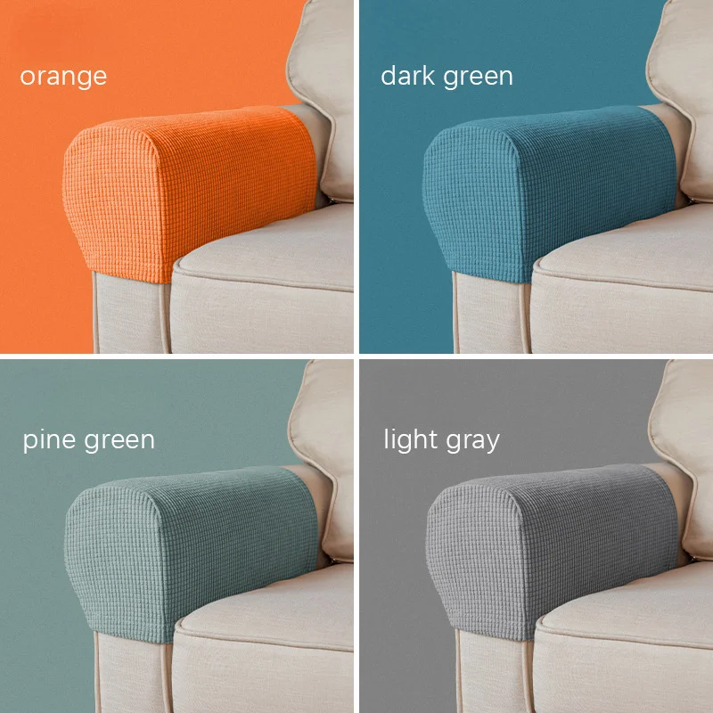 Dirty Resistant Household Sofa Gloves Minimalist Wind Elastic Thickened Sofa Cover Anti Slip Protection Armrest Sofa Cover