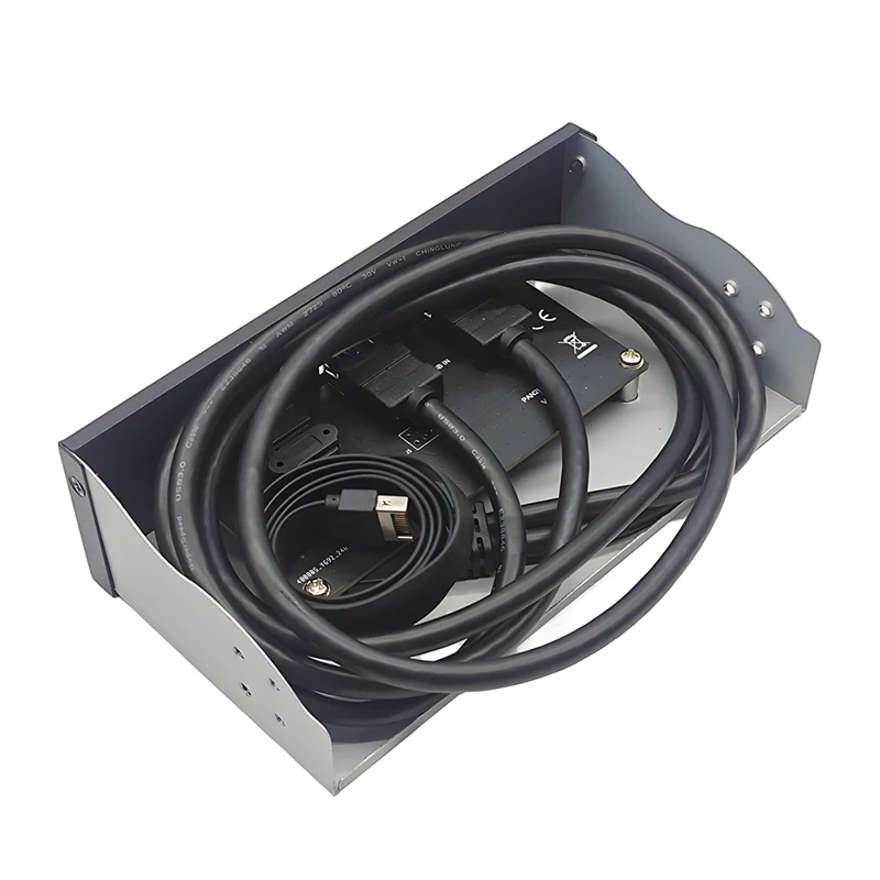 2-портовый USB 3.2 GEN1 5 ГБ + 1-портовый адаптер-концентратор TYPE-C 10/20 ГБ USB3.0 19-контактный Type-E для настольных ПК 5,25-дюймовый компакт-дисков с отсеком USB3.2 Передняя панель