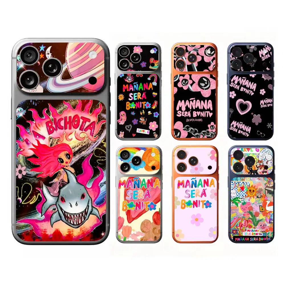 

Karol G Manana Sera Bonito For Apple iPhone 17 pro Max /17 pro body Back Cover Decal Skin Colorful Rear Protective Sticker Film