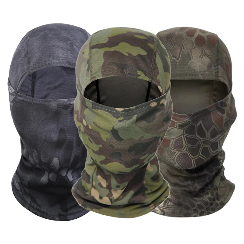 Balaclava Full Face Scarf Cycling Full Face Cover Neck Head Tactical Airsoft Cap