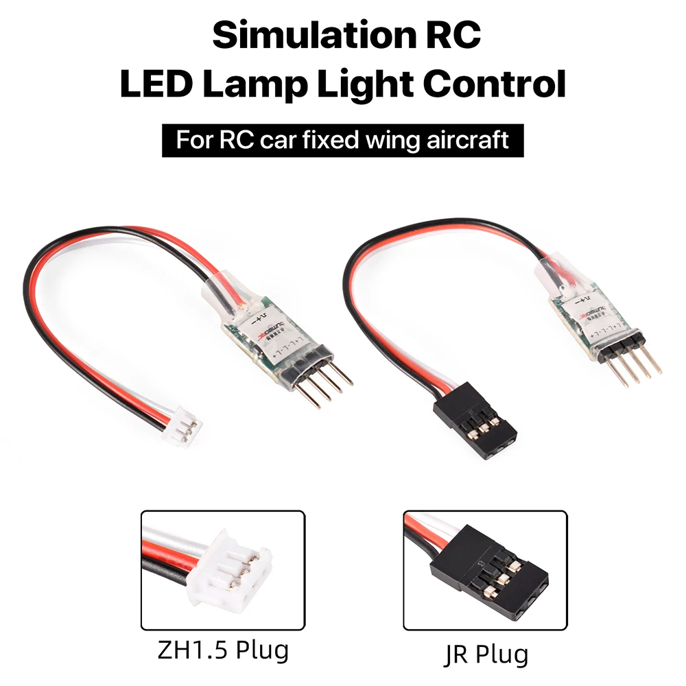 DUMBORC RC Light Controller LED Switch Panel System 3CH for RC Car Fixed Wing Aircraft