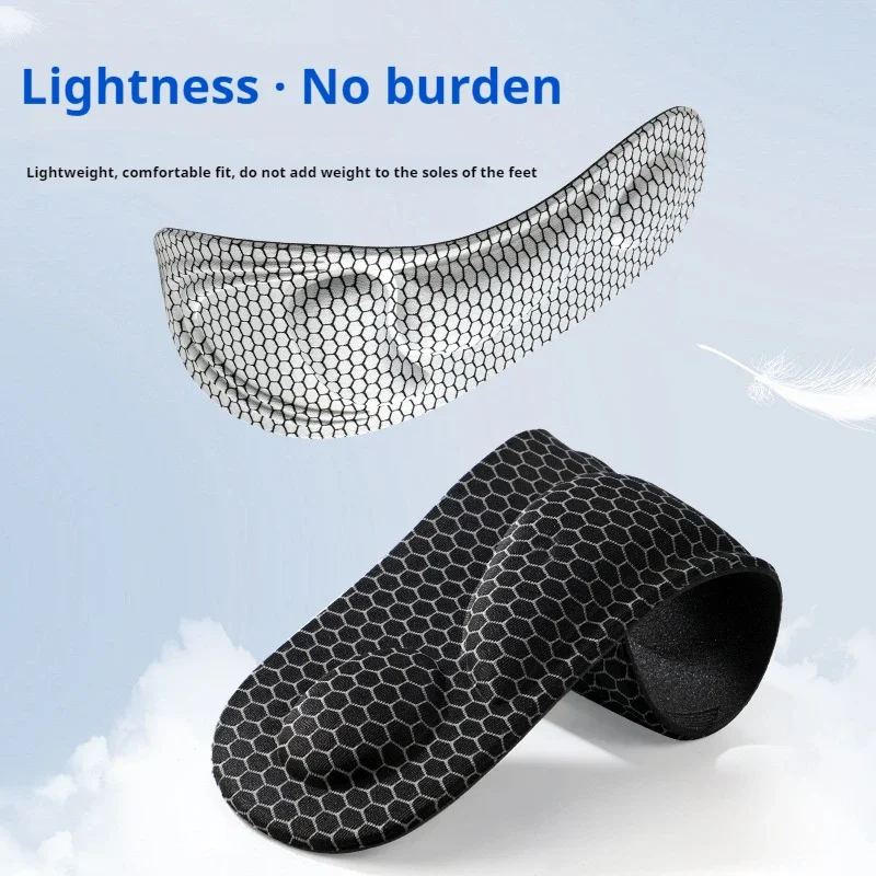 4D Running Sports Insole Memory foam Insoles for Shoes Unisex Shock Absorption Shoe Sole Graphene deodorizing Shoes Pads