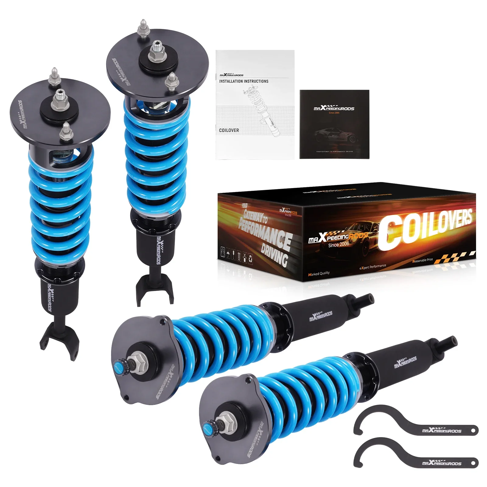 MaXpeedingrods T6 Coilovers Suspension Kit For Audi A4 B5 8D 1995-2001 8D2 8D5