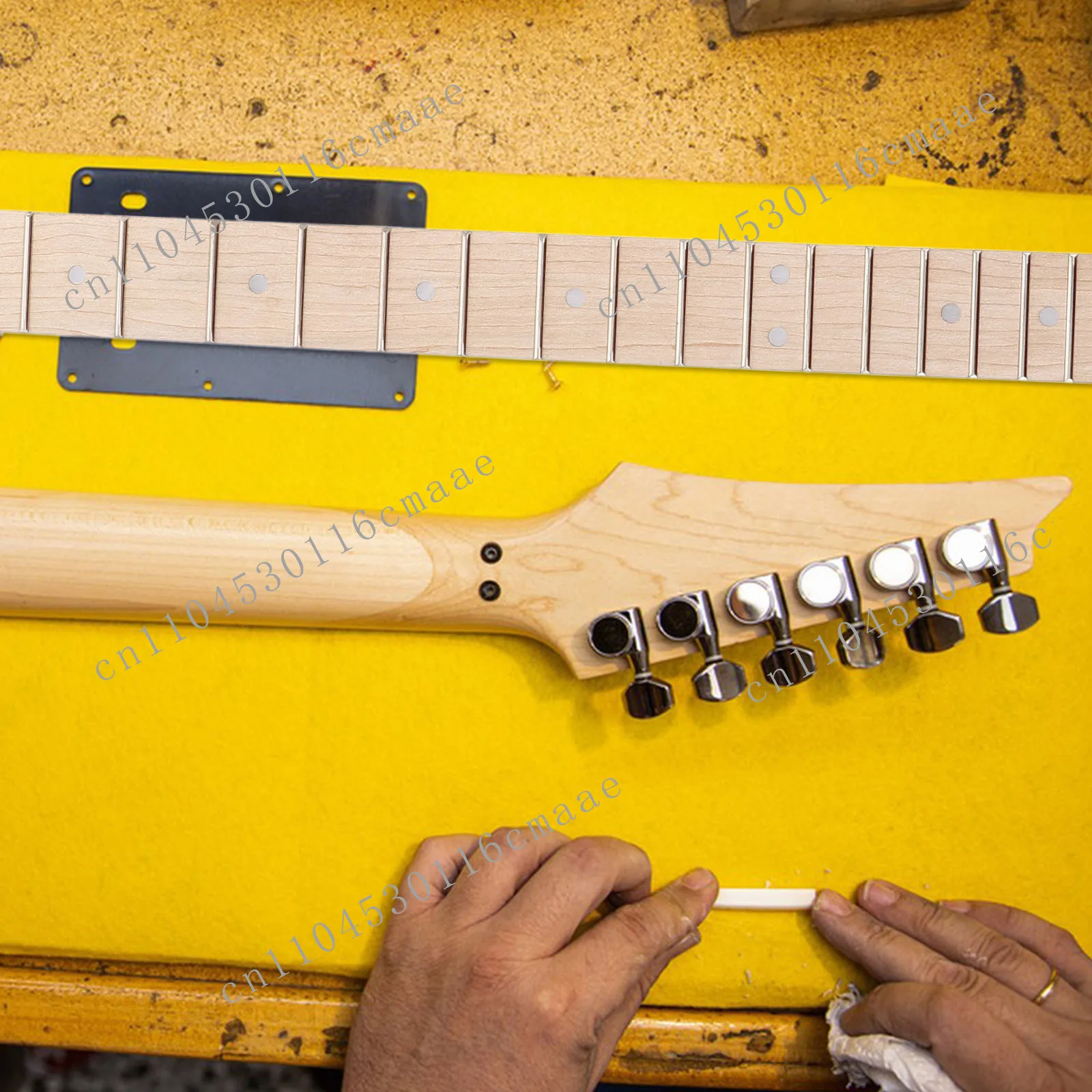 NEW Electric Guitar Fingerboard Elegant Maplewood Design Precise Fret Markers Versatile Music Styles Replacement Accessory