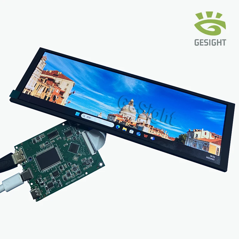 

7.84 Inch Long Strip Screen 1280X400 LCD Display HDMI Type-c Driver Board for Monitor Gaming PC Aida64