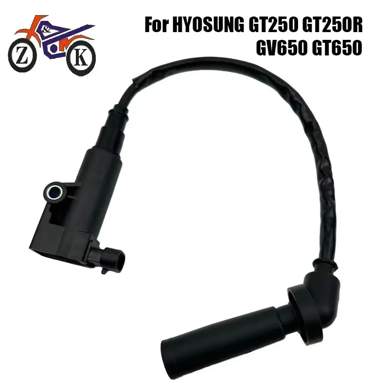 1Pcs GT650 EFI Ignition coil For HYOSUNG GT250 GT250R GV650 ST7 2013-2018 Replacement Motorcycle Accessories 3372